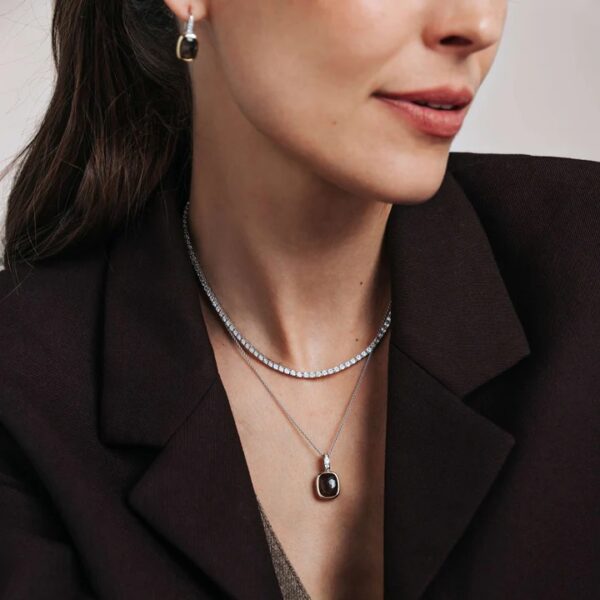TI SENTO Smoky Brown Pendant 6852SQ - Image 4