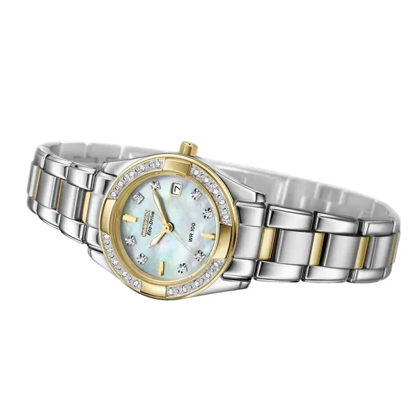 Citizen Lady’s Regent Diamond Watch EW1824-57D - Image 2