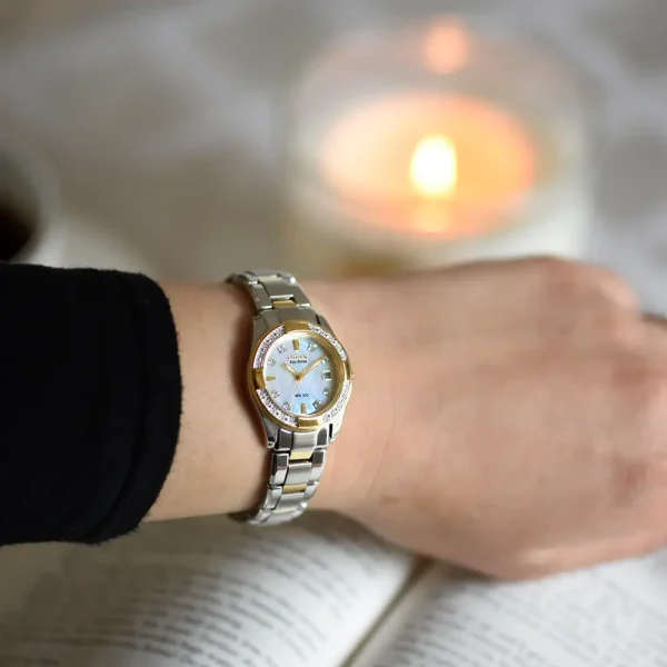 Citizen Lady’s Regent Diamond Watch EW1824-57D - Image 4
