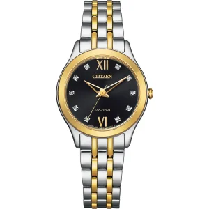 Citizen Lady’s Silhouette Diamond Watch EM1014-50E