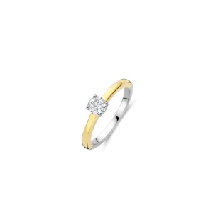 Ti Sento Classic Zirconia Ring 3mm 12110ZY