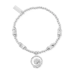 ChloBo Cute Charm Chunky Twist Spiral Of Love Bracelet SBCCCT3284