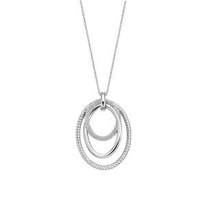 Ti Sento Layered Structure Necklace 34127ZI