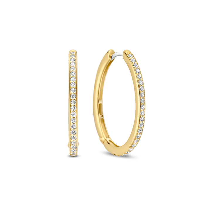 TI SENTO Large Hoop Earrings 7789ZY