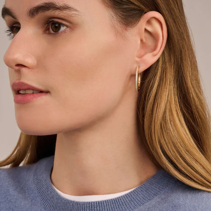 TI SENTO Large Hoop Earrings 7789ZY - Image 3