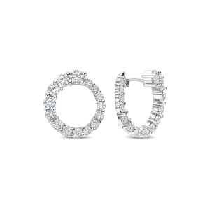 Ti Sento Twisted Zirconia Earrings 78071ZI