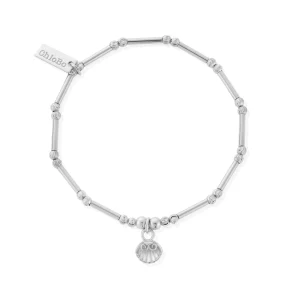 Chlobo Dainty Moon Cut Sparkle Travel Seeker Bracelet SBMCTN3402