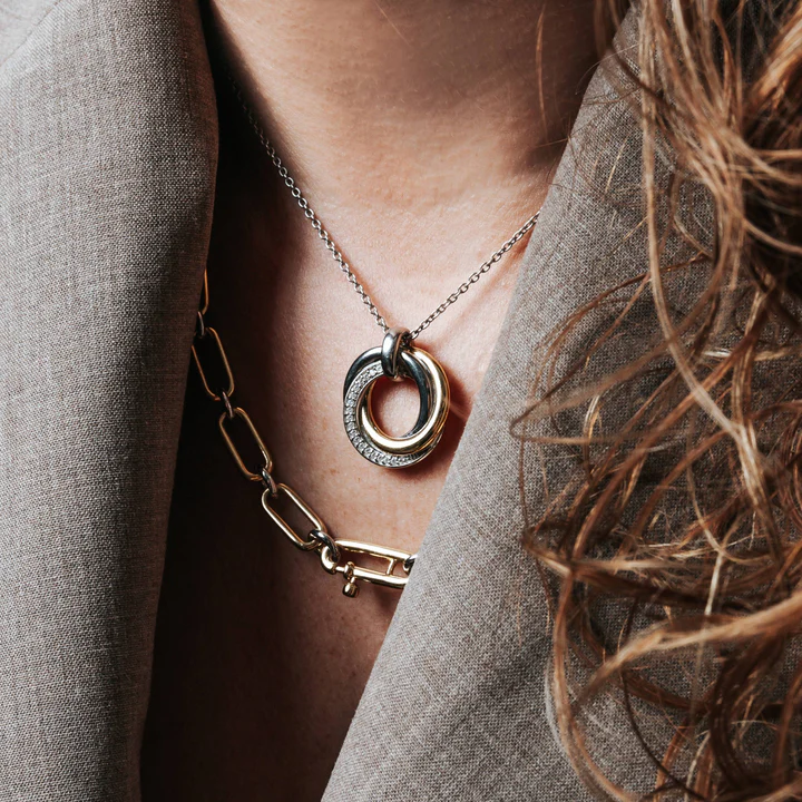 Ti Sento Circle Necklace 34055ZY - Image 8