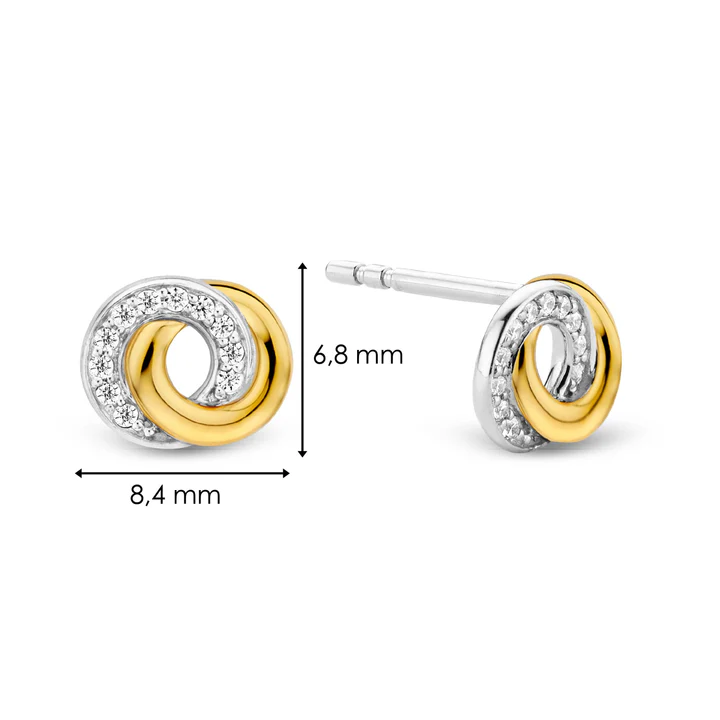 Ti Sento Forever Connected Zirconia Earrings 7784ZY - Image 3