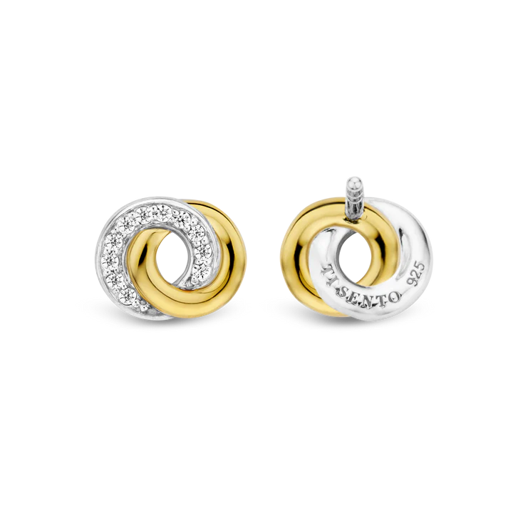 Ti Sento Forever Connected Zirconia Earrings 7784ZY - Image 2