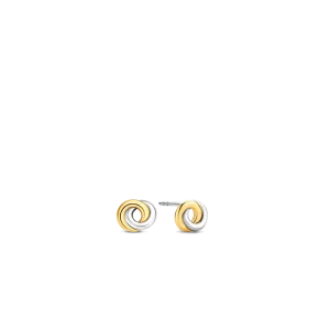 Ti Sento Forever Connected Bicolor Earrings 7784SY
