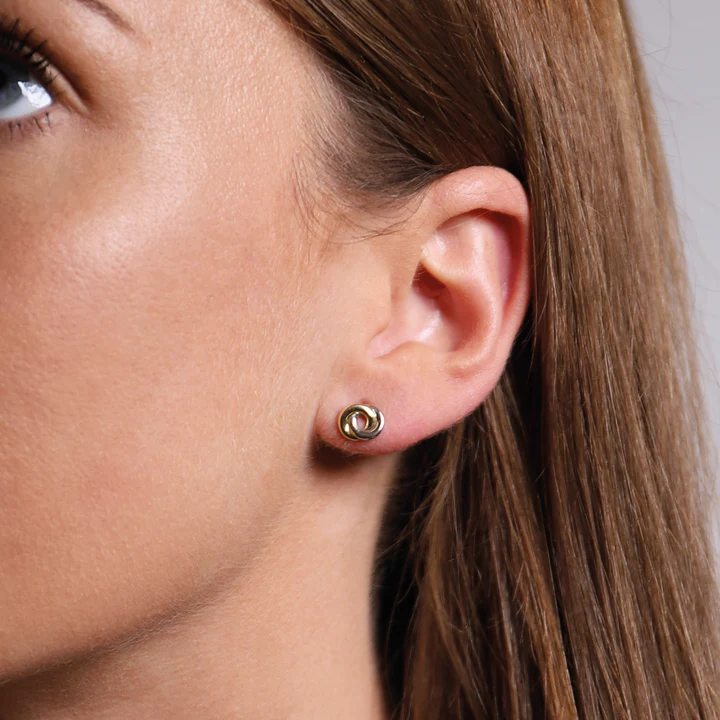 Ti Sento Forever Connected Bicolor Earrings 7784SY - Image 7