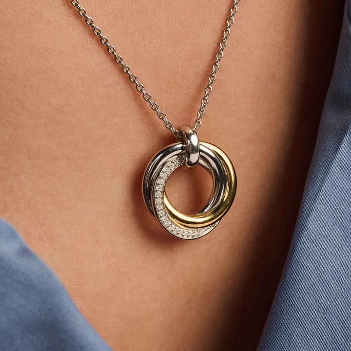 Ti Sento Circle Necklace 34055ZY - Image 3