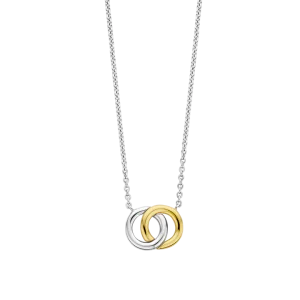 Ti Sento Forever Connected Bicolor Necklace 3822SY