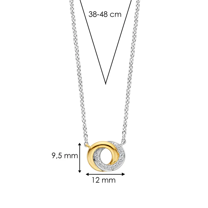 Ti Sento Forever Connected Zirconia Necklace 3915ZY - Image 3