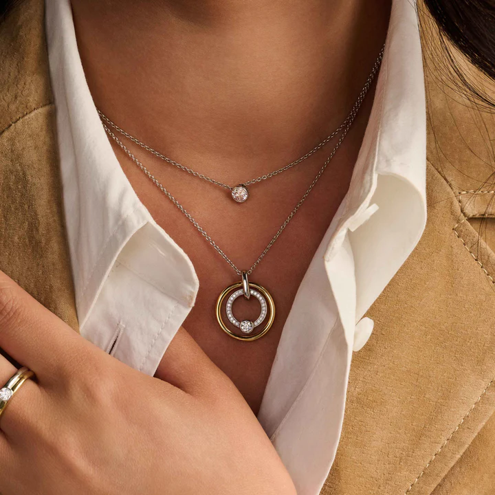 Ti Sento Circle Pendant 34056ZY - Image 3