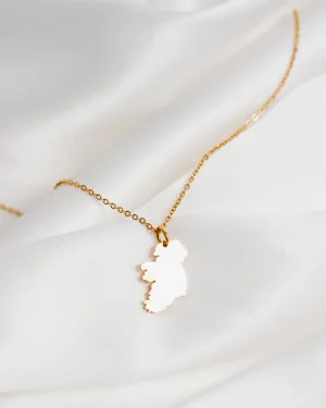 FÍOR IRELAND MAP NECKLACE
