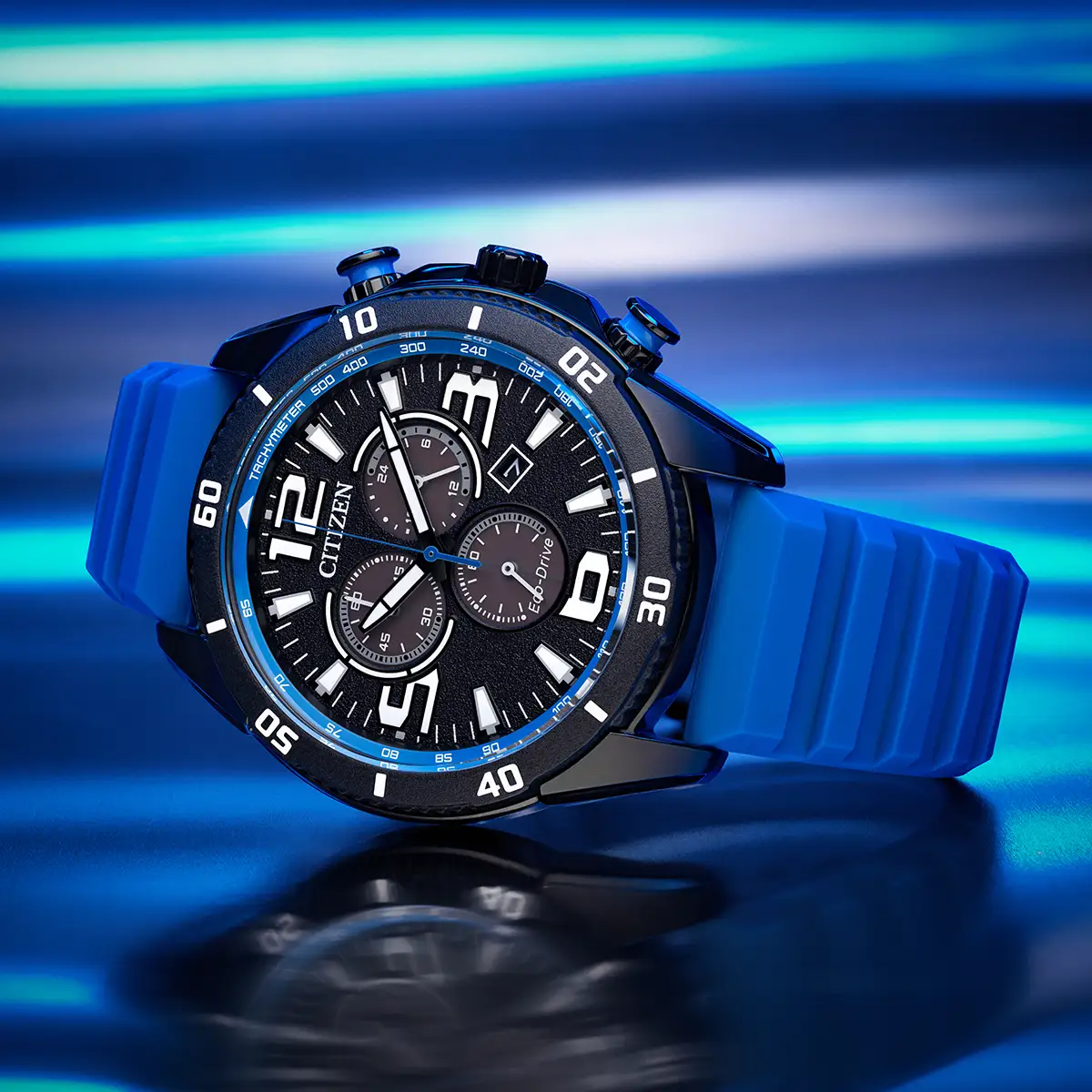 Citizen Brycen Chronograph Eco-Drive Watch AT2586-05E - Image 4
